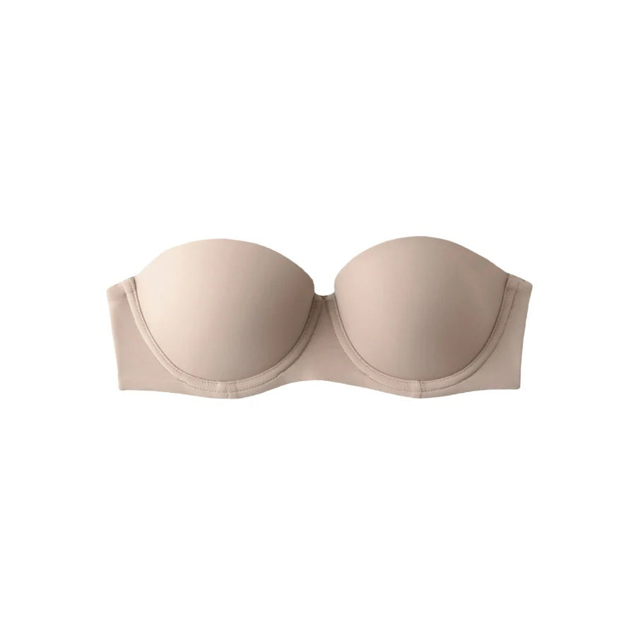 No Strings Attached – Strapless Push-up BH met Afneembare Bandjes